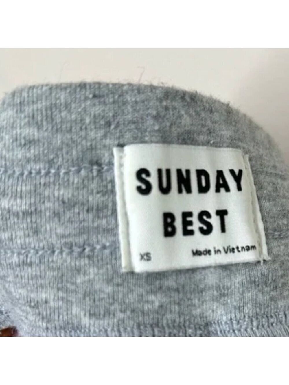 Sunday Best Baby Waffle Jogger Knit Joggers Light Grey XS - Picture 6 of 10